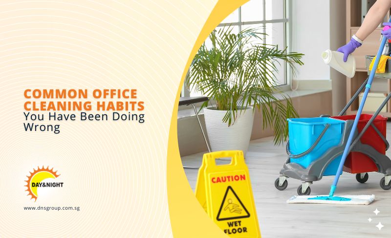 Bad Office Cleaning Habits